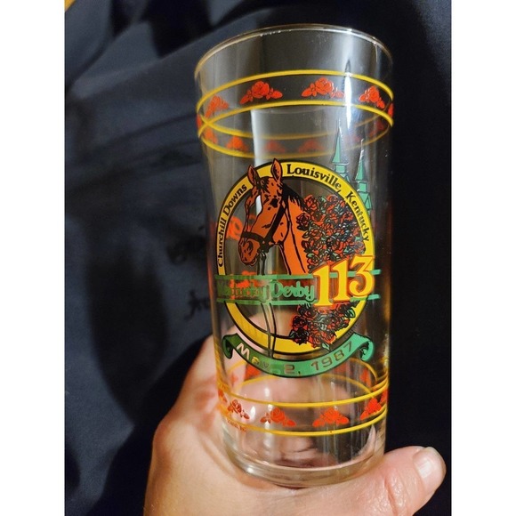 1. State Other - 𝅺KENTUCKY Derby Glass May 2nd 1987